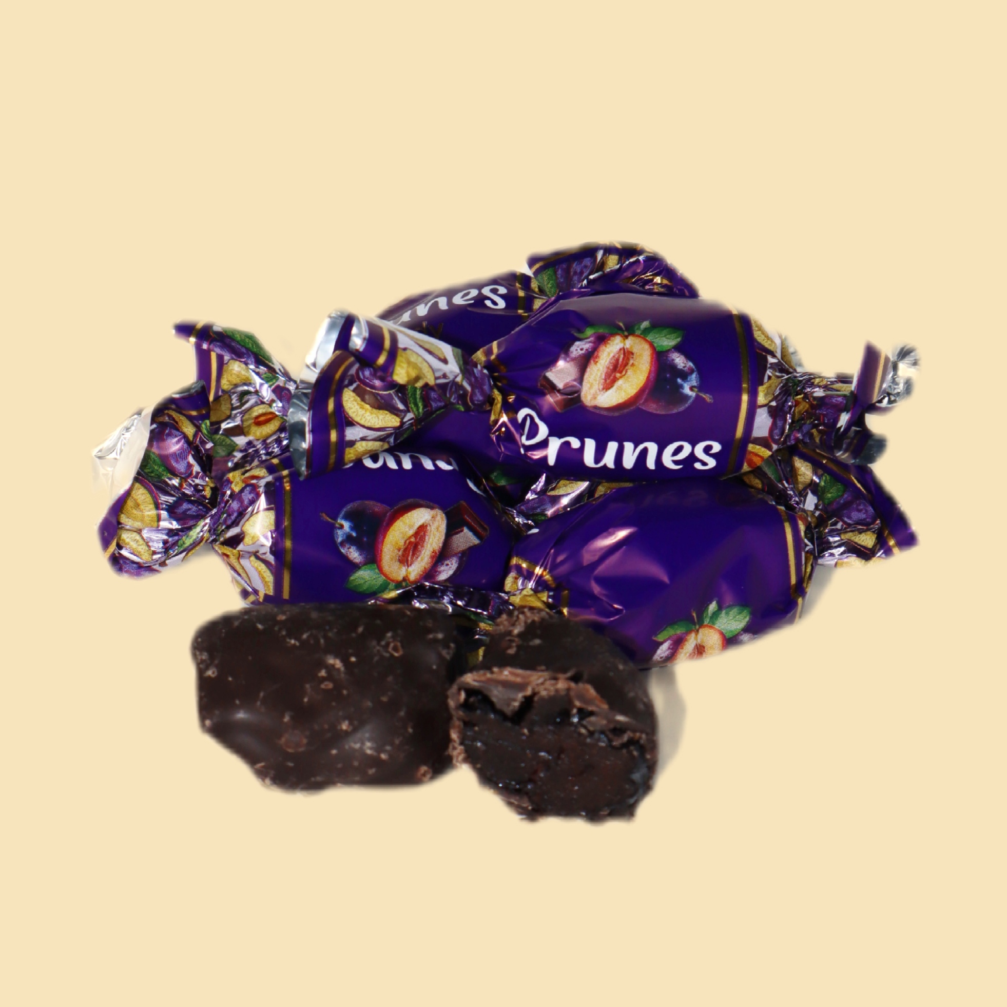 Prune în ciocolată