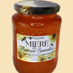 Miere Naturală Floarea-Soarelui 1 kg