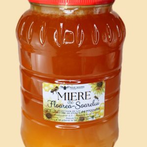 Miere Naturală Floarea-Soarelui 4.5kg Plastic
