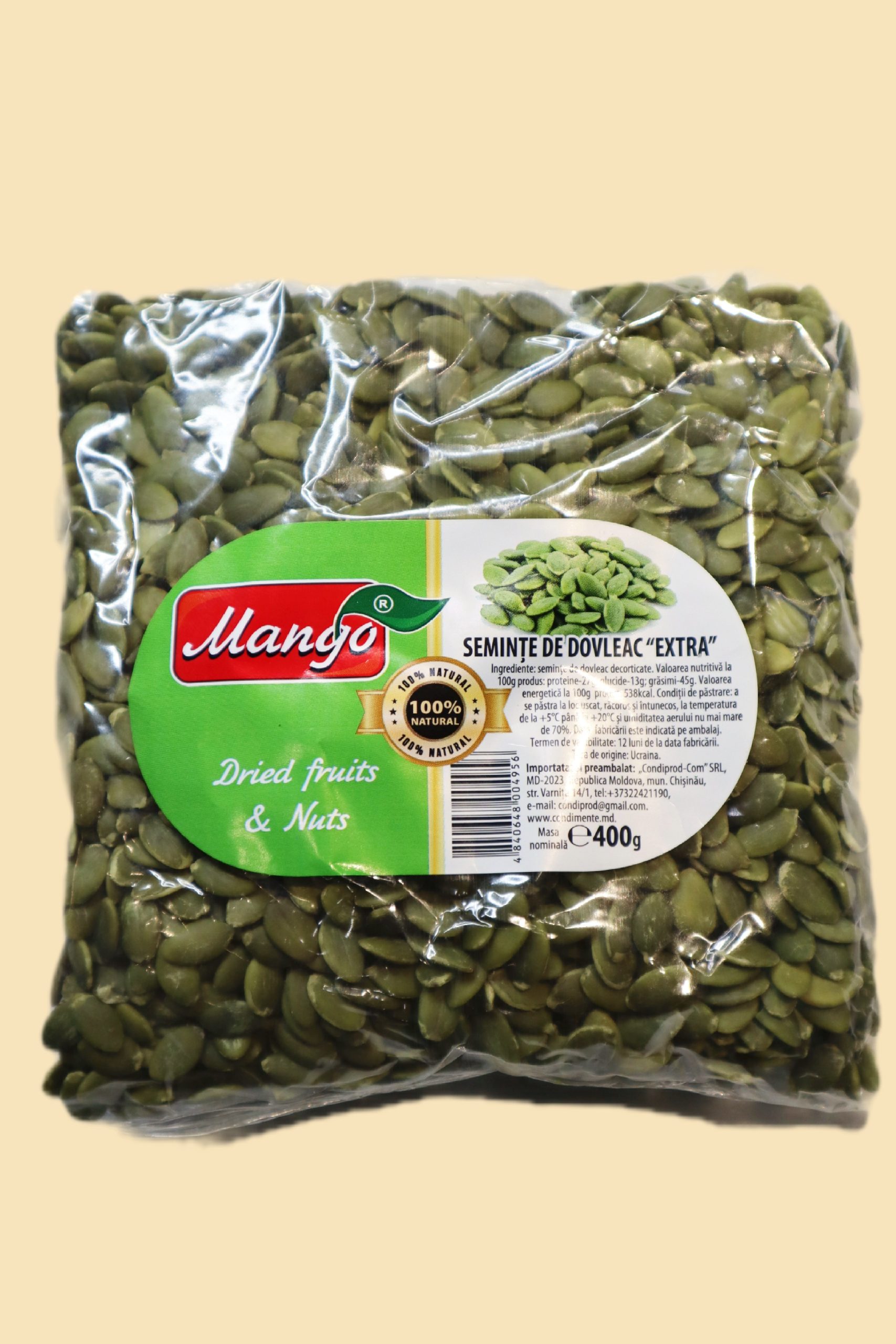 Semințe de dovleac 400 g