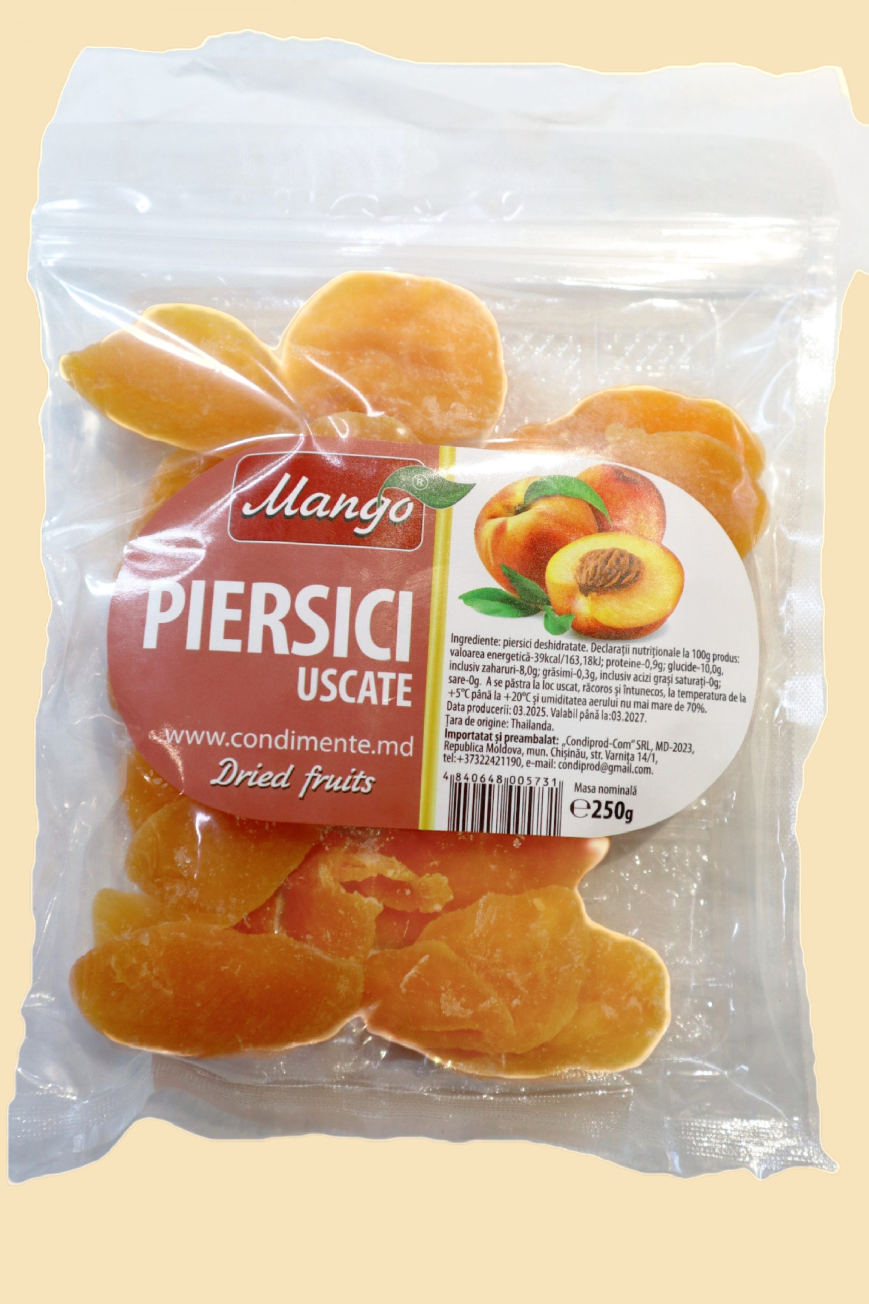 Persici uscate 250 g